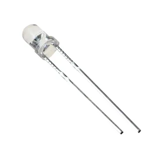 ال ای دی 3 میلی متر سفید پرنور 3AW4UC | LED پایه‌دار سفید