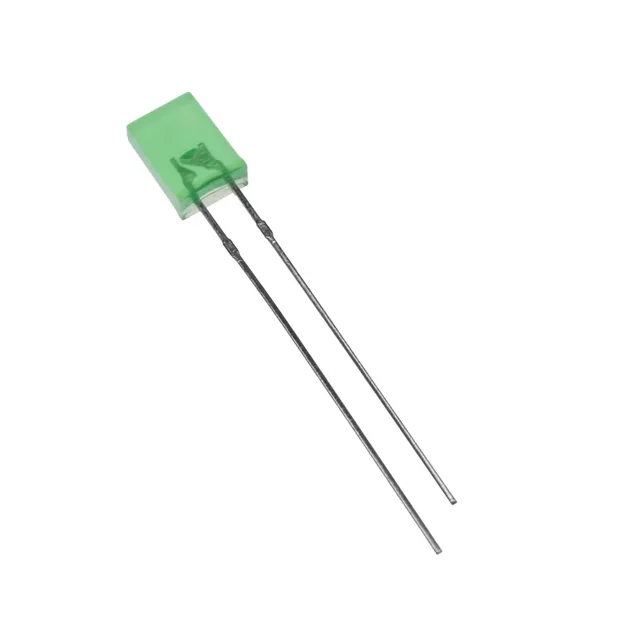 ال ای دی کتابی سبز 2×5×7 میلی متر پایه دار