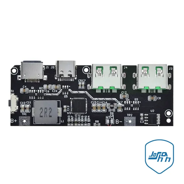 ماژول شارژر سریع پاوربانک SW6206 با Type-C و سنسور NTC
