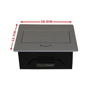 پریز توکار کابینتی تیسا دو سوکت دودی