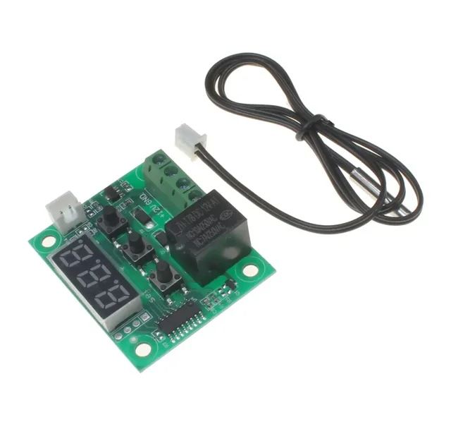 ماژول ترموستات دیجیتال XH-W1209 با نمایشگر و رله